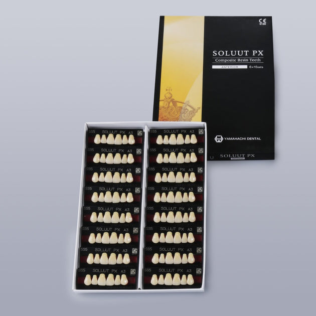 Soluut PX Anterior Teeth Shade D2 Yamahachi Dental Products USA