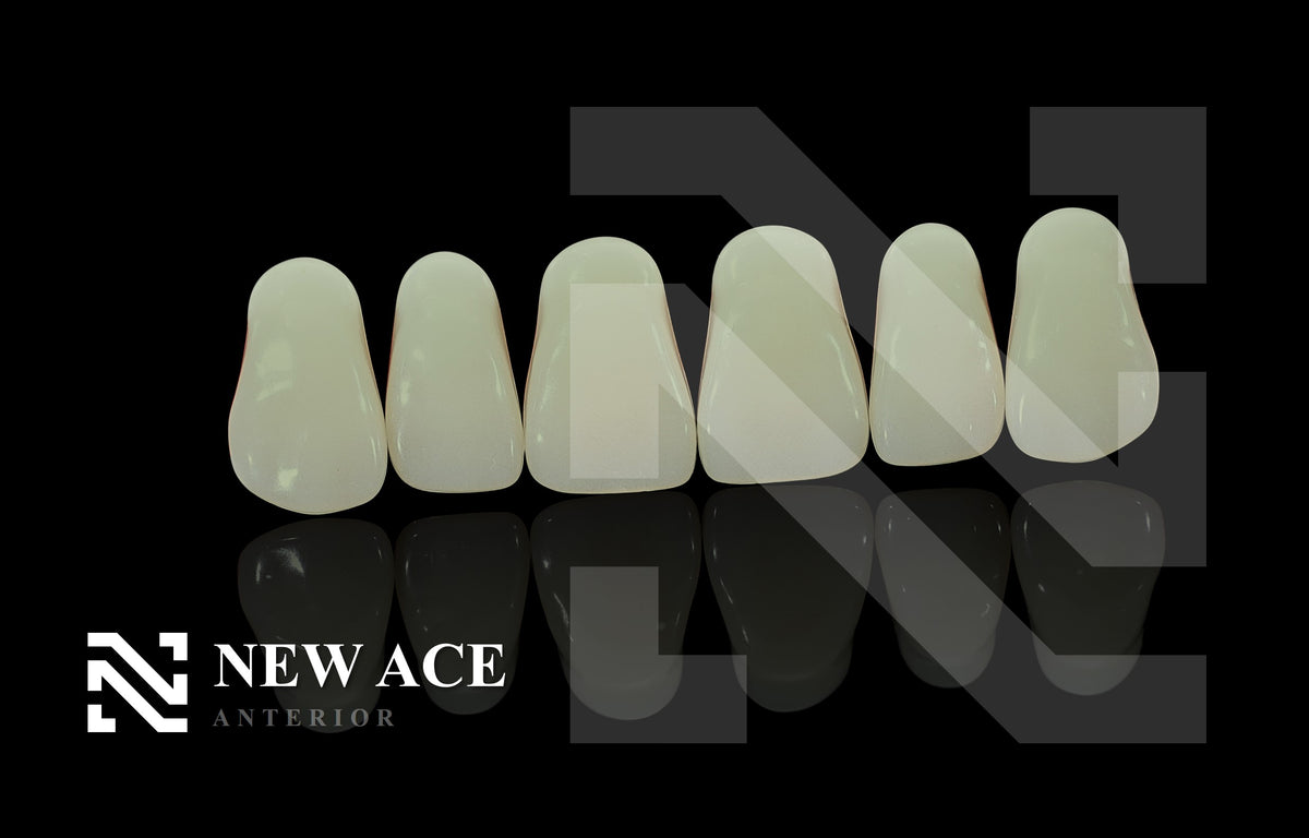 NEW ACE ACRYLIC TEETH SHADE D2