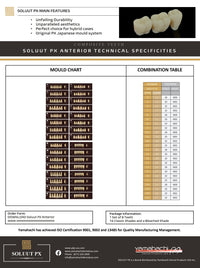 Load image into Gallery viewer, Soluut PX Anterior Teeth Shade W0.5 - Yamahachi Dental Products USA
